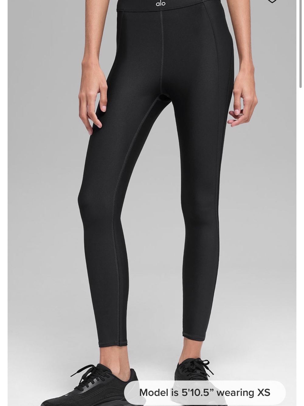 ALO Yoga Black High-Waist Performance Leggings and zip up set - Picture 6 of 16